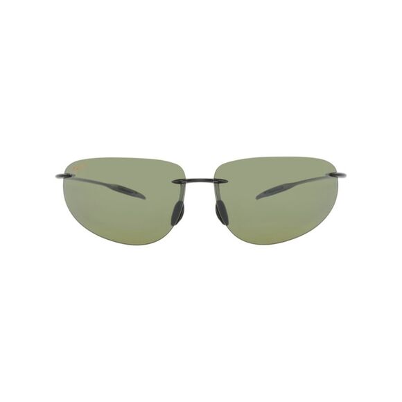 Maui Jim Square-Frame Nylon Sunglasses Grey Unisex-Adult - Picture 1 of 6